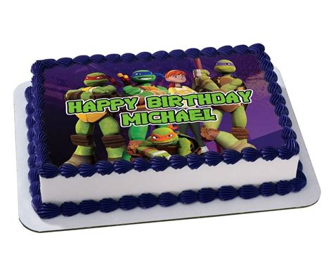 Ninja Turtle Birthday Cake, Ninja Turtle Cake, 5th Birthday, Happy Birthday, Ninja Turtles ...