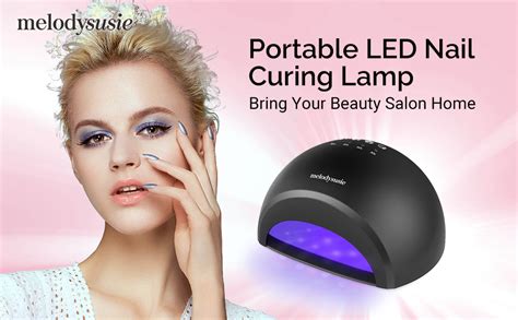 Amazon.com: MelodySusie 6W Violetili LED Light Lamp Gel Nail Dryer for Curing LED Gel & Gelish ...