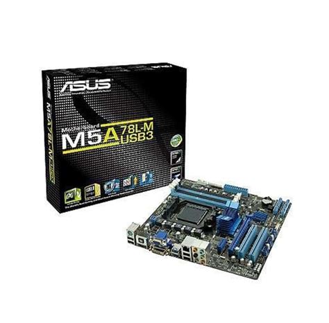 ASUS M5A78L-M/USB3 Moderkort - AMD 760G - AMD AM3+ socket - DDR3 RAM - Micro-ATX