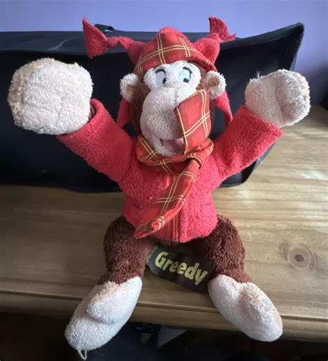 HAVEN HOLIDAYS GREEDY Monkey Soft Toy, 30cm £3.00 - PicClick UK