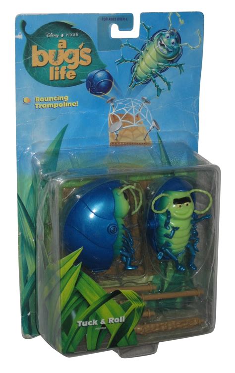 Disney Pixar A Bug's Life Tuck & Roll Mattel Toy Action Figure Set ...