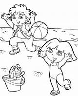 Free Dora coloring pages Sheets sketch template