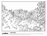 Rolling Hills Coloring Page Pages sketch template