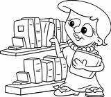 Free Printable Library Coloring Pages sketch template