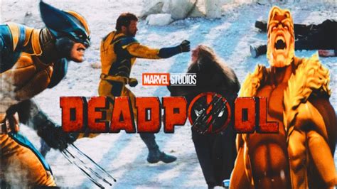 BREAKING: Deadpool 3 Sabertooth is in the film BTS breakdown & thoughts - YouTube