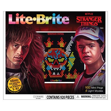 Buy Basic Fun Lite Brite Stranger Things Special Edition Demogorgon Hunters Amazon Exclusive ...