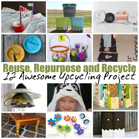 12 Awesome Upcycling Projects and Block Party - Rae Gun Ramblings