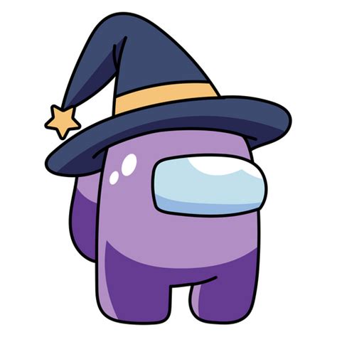 Among Us Purple Space Character Sticker - Sticker Mania