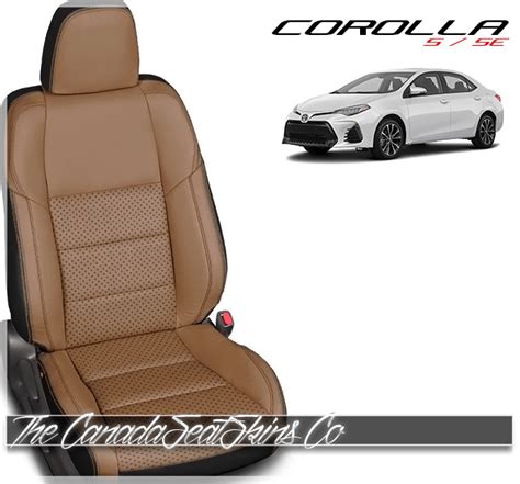 2014 - 2019 Toyota Corolla S and SE Custom Leather Upholstery