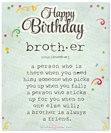 The Ultimate Guide To Writing Birthday Wishes For Brother