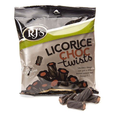 Black Licorice Twists with Chocolate Centers: 6.3-Ounce Bag – Candy ...