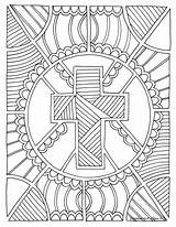 Coloring pages For Adults Religious  sketch template