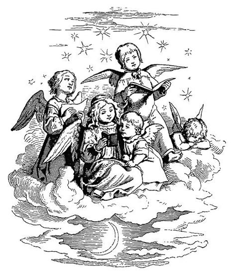 Angels Singing Illustrations, Royalty-Free Vector Graphics & Clip Art - iStock