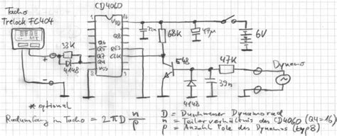 Bicycle Dynamo Circuit Diagram