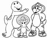Barney And Friends Coloring Pages  sketch template