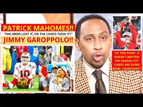 Jimmy Garoppolo (49ers) / Patrick Mahomes(Chiefs) Won Or Lost It? First Take Stephen/Max ...