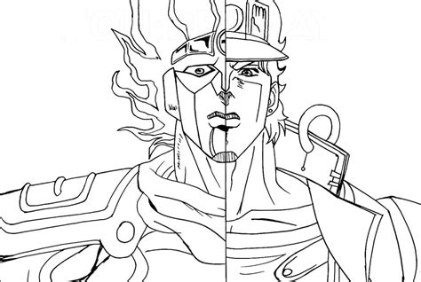 Reimi Sugimoto from Jojo’s Bizarre Adventure Coloring Page - Free Printable Coloring Pages for Kids