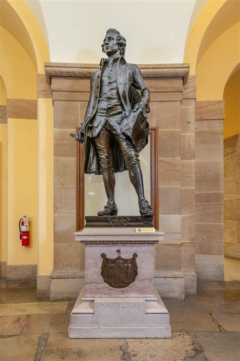 Charles Carroll Statue, U.S. Capitol for Maryland | AOC