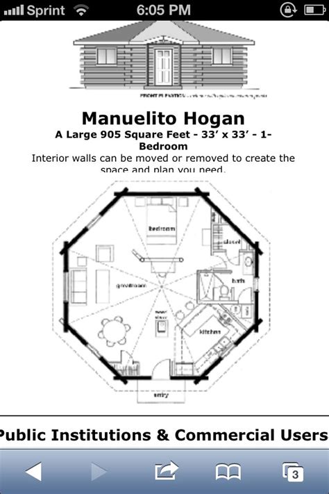 the floor plan for a small log cabin with lofts and living quarters on ...