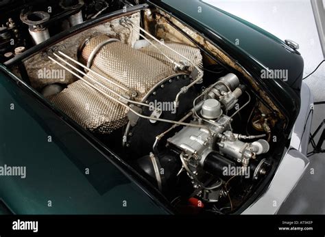 1961 Rover T4 gas turbine car engine Stock Photo - Alamy