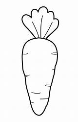 Carrot Coloring Pages For Your Little Angels  Easter Bunny Template sketch template