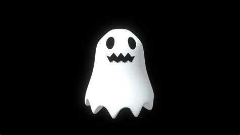 Scary Halloween Ghost - Download Free 3D model by Akshat (@shooter24994 ...