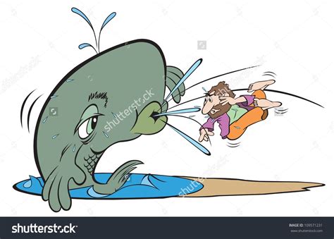 Cartoon art, Jonah and the whale, Bible characters