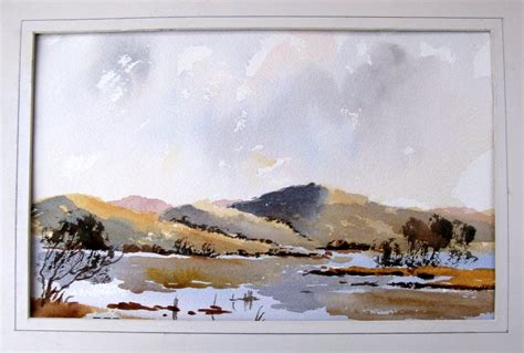 How to paint a loose landscape with Alan Owen | Loose watercolor paintings, Watercolor landscape ...