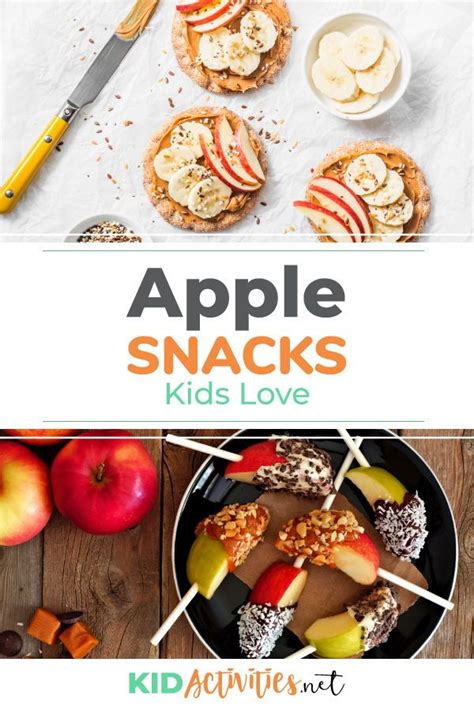 70 Apple Snacks & Apple Recipe Ideas for Kids - Kid Activities | Snacks ...