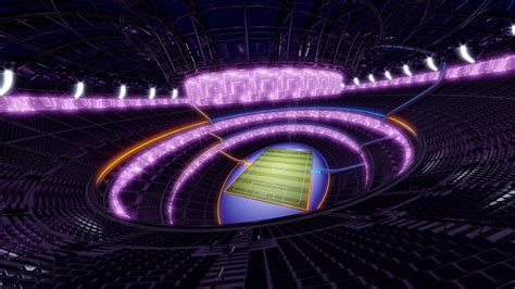 ArtStation - Futuristic Stadium