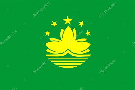 Macau Flag — Stock Photo © tony4urban #1919043