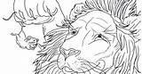 Imagenes Del Cuento El Leon Y Raton Pra Colorear / Lion And Mouse  sketch template
