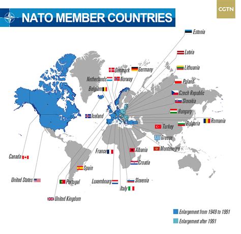 Nato Map Cold War