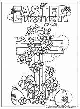 50  Easter Cross Coloring Pages Free Printable PDF JPG PNG & Online sketch template