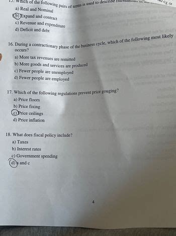 Answered: Doing a contractionary phase of the… | bartleby