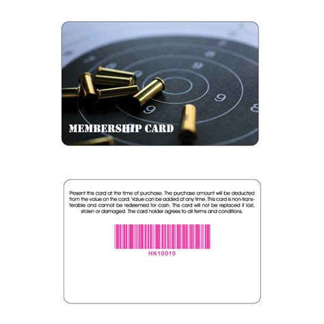 Gun Range Membership Card | EZFacility Store