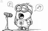 Minions Coloring Page  60 Exclusive Drawings To Print And Color sketch template