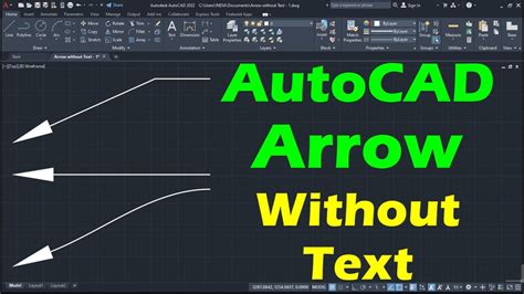 How To Make Arrow In Autocad 2021 - Design Talk