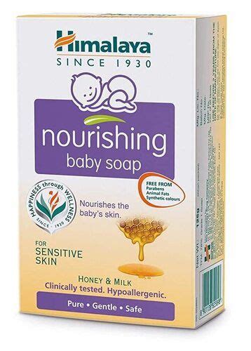 Baby Soap With Herbal Ingredients Free From Paraben Animal Fats Synthetic Colors Himalaya ...