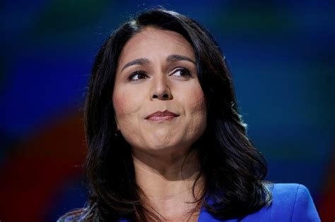 Democratic presidential candidate and U.S. Representative Tulsi Gabbard speaks during the ...