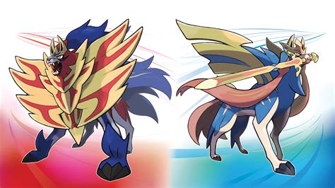 Zamazenta and Zacian, Pokemon Sword and Shield, 8K, #10 Wallpaper PC ...