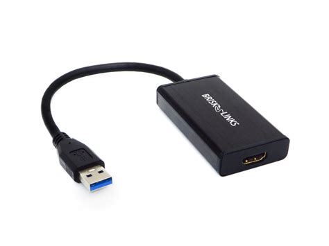 Brisk Links USB 3.0 to HDMI Adapter Converter 1080P HD Display with Au ...