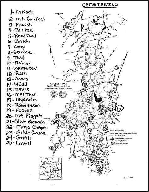 Natchez Trace State Park Hunting Map - Maps : Resume Template Collections #o6BWMVqPYm