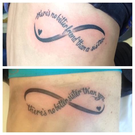 Sister tattoo | Sister tattoos, Sister tattoos quotes, Friend tattoos