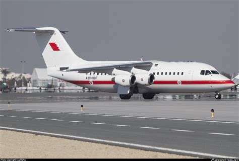 A9C-BDF Bahrain Defence Force BAE Systems Avro RJ85 Photo by JaffaPix | ID 444529 ...