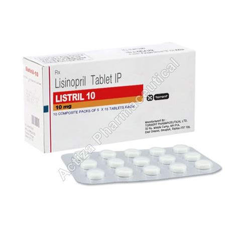 Lisinopril Tablets High Blood Pressure at Rs 100/box in Surat | ID ...