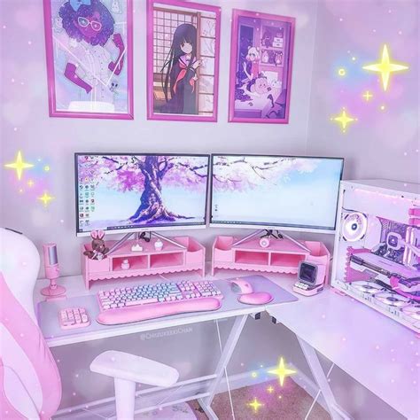 Girl Gamer Room | Video game room design, Gamer room, Game room design