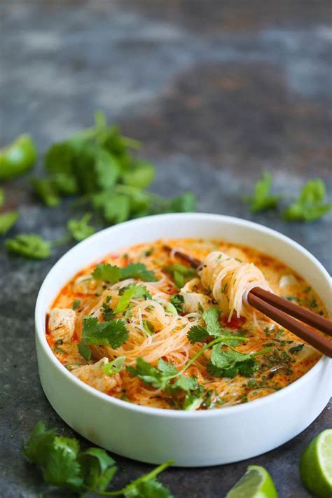 Thai Red Curry Noodle Soup - Damn Delicious | Recipe | Dinner recipes, Red curry noodle soup ...