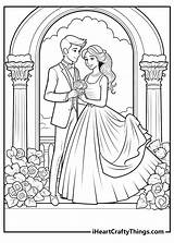 Personalized Wedding Coloring Pages sketch template
