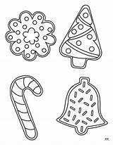 Christmas Cookies Coloring Pages  25 FREE Printabulls sketch template